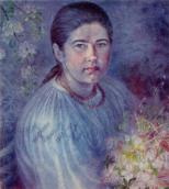 Білокур К.В. Портрет Надії Білокур