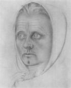 Білокур К.В. Портрет жінки