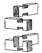 [1976 р.] Кутовий замок зрубу