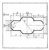 Схема розбивки плану в натурі [с. 225]