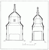 Поперечний розріз центра і бабинця [с.…