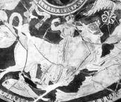 Вершниця на бику