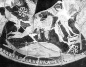 Крилаті богині (?) і риба