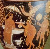 Єлена, Паріс, Ерот і Афродита