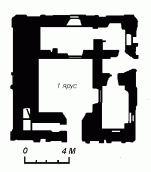 Дзвіниця. План 1-го ярусу