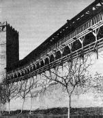 Мур біля Надбрамної башти. Вигляд з…