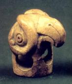 Пряжка у формі голови барано-птаха