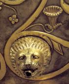 Фасетка у формі голови лева