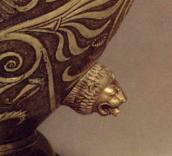 Фасетка у формі голови лева