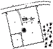 План оседку у с. Пляниця. Кінець XIX ст.