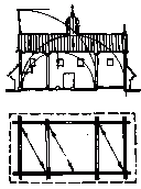 Схема плану і розрізу