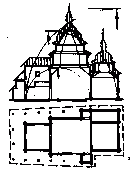 Схема плану і розрізу