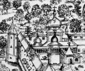 Південно-східна башта і церква