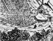 Двір на схід від монастиря