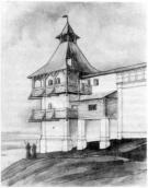 Північна башта. Вигляд із заходу