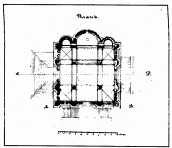 Проект Успенського собору. План