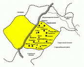 Картосхема української частини…