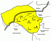 Картосхема української частини…
