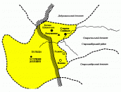 Картосхема української частини…