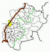 Деканат на карті Перемиської єпархії