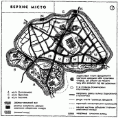 План Верхнього міста