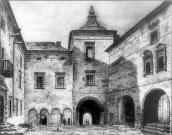 19 ст. Внутрішній двір. Малюнок…