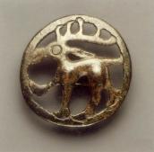 Нащічник вуздечки у формі оленя