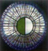 Вітражний плафон