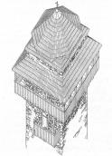 Церква-вежа, XII ст. Реконструкція…