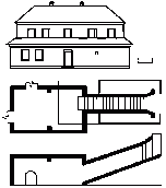 План та розріз споруди № 9. 1816