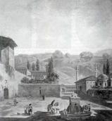 1820-і рр. Вид двора з півдня