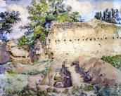 1925 р. Розкопки біля караван-сараю