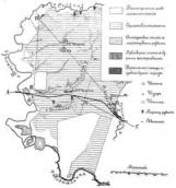 Мал. 7. Геологічна карта межиріччя…