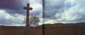 Хрест над шляхом поблизу села Лучок по…