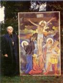 Одна з ікон (тримає отець…