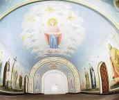 Мальовання в проїзді дзвіниці