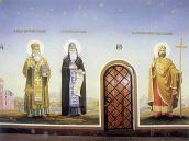 Фрагмент мальовань у проїзді дзвіниці…