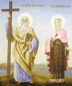 Андрій Первозваний; св.Анна