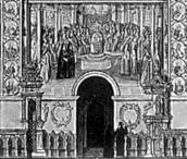 Центральна нава, 1 поверх