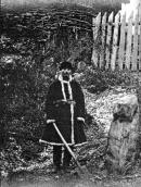 Біля каменя „Баба-плаха”