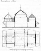 Переріз і план