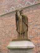 Постать папи Іоана-Павла 2-го у 3/4