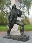 2006 р. Постять І. Я. Франка у профіль