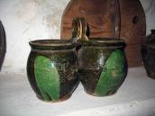 2009 р. Полив’яний подвійний горщик