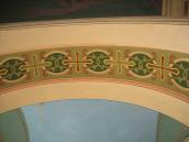 Орнаментальний розпис підпружної арки