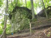 Камінь із печерною церквою