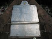 Дошка з іменами вояків УПА