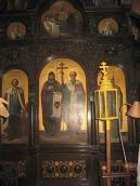 Центральна частина бічного іконостаса