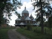 Дзвіниця і церква. Вигляд з позиції А1