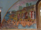 Стінопис «Хрещення Русі» (ліва частина)